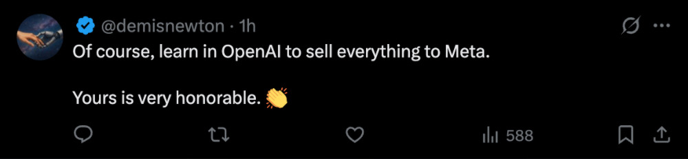 又一华人逃离OpenAI！“思维链第一人”加入Meta