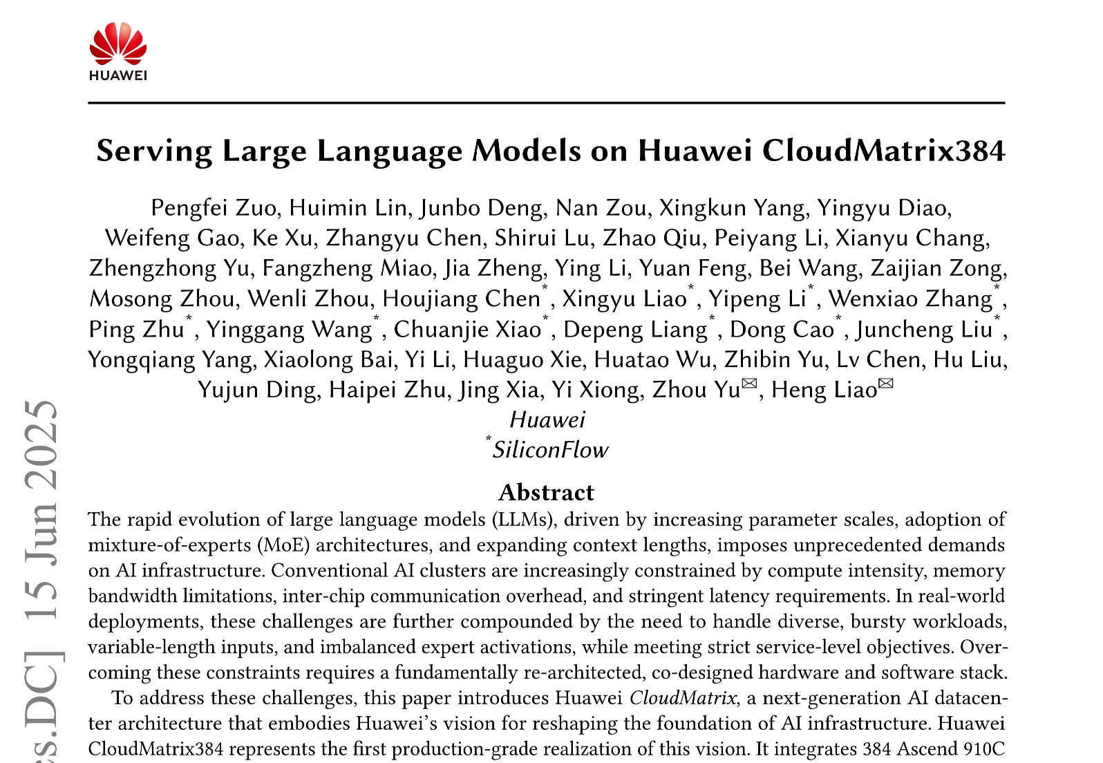 黄仁勋夸爆的华为AI超节点,技术秘籍披露!昇腾910C跑DeepSeek,效率超英伟达