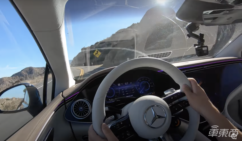 外媒首测奔驰AMG EQS:最远能跑586公里,辅助驾驶表现出色