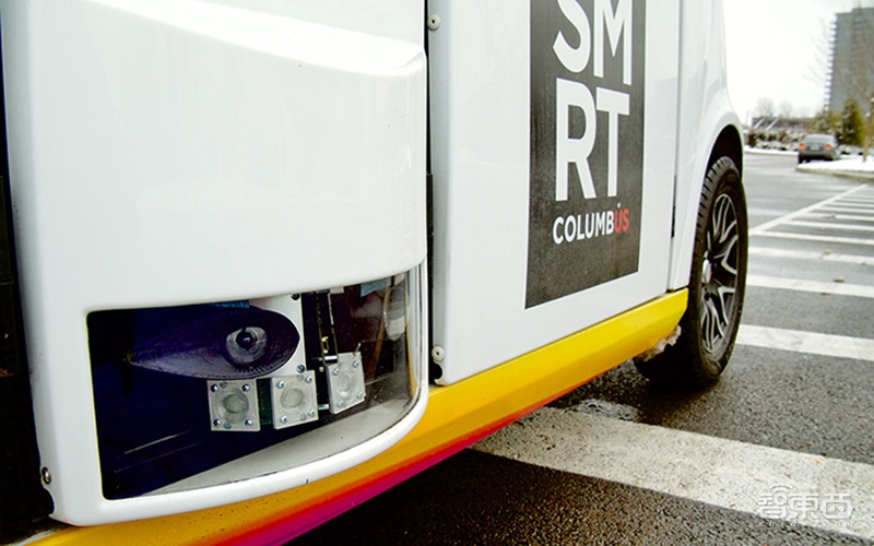揭秘美国哥伦布市无人驾驶公交 跑一圈2.4公里能拉6个人!