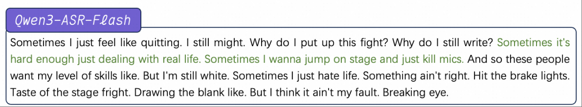 阿里端出最强语音模型！英文rap精准转文字，准确率干翻全球