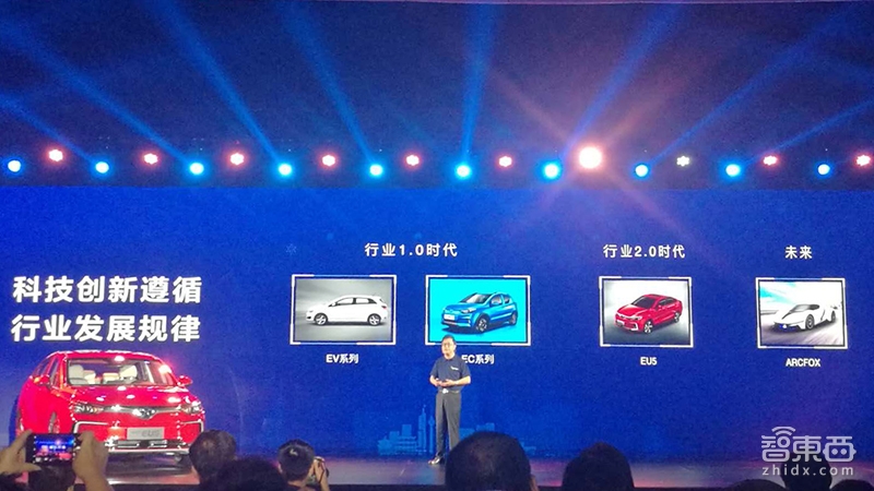 开启整车人工智能时代 北汽新能源EU5华北区上市