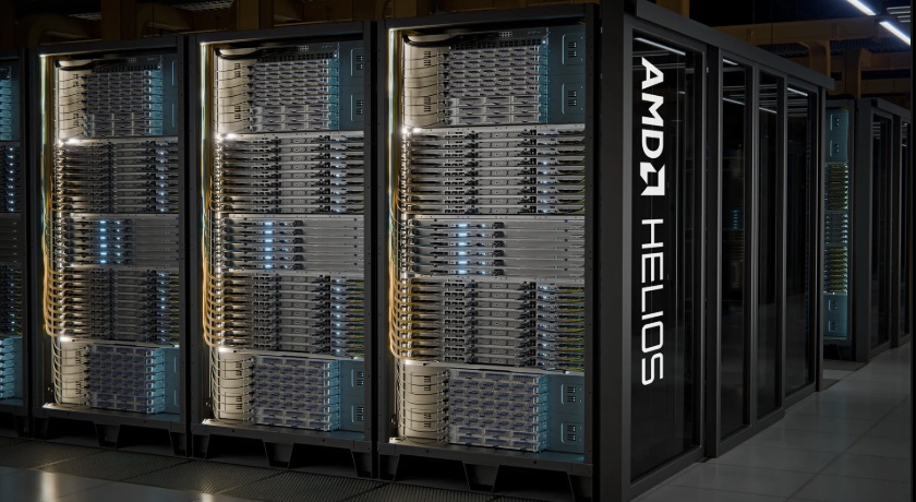 AMD把32768个CPU核心，塞进了一个机架