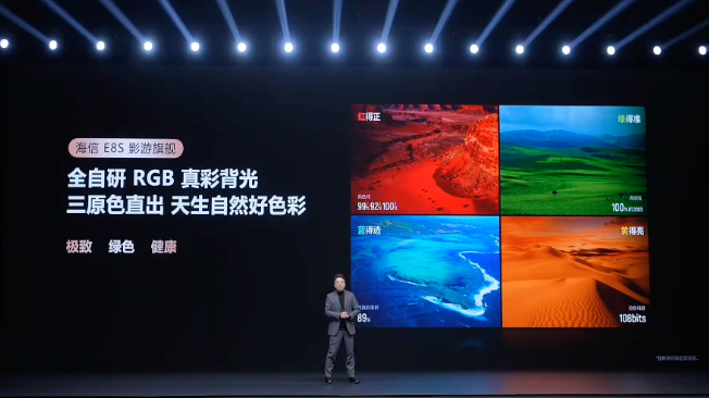 海信发布RGB-Mini LED旗舰电视！全自研RGB真彩背光，9999元起