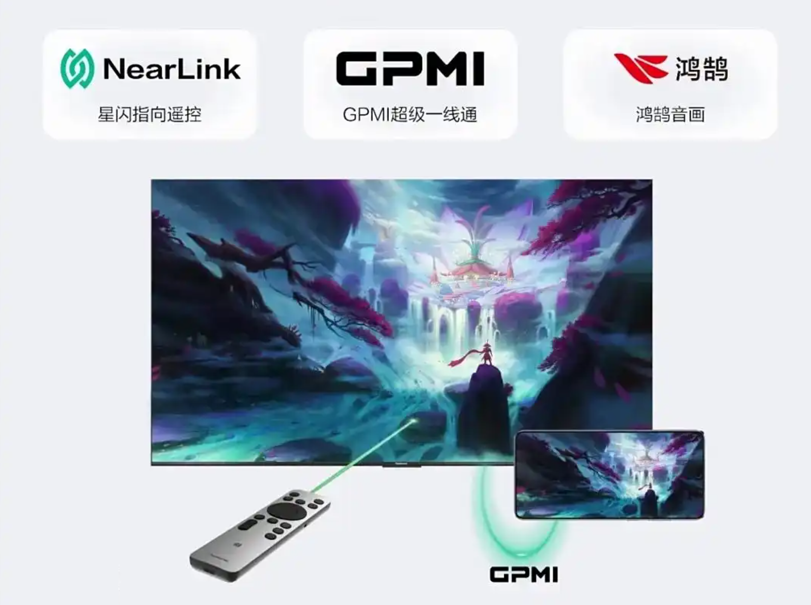 “一根线连所有”成真，GPMI让电视大屏加速进化到下个世代