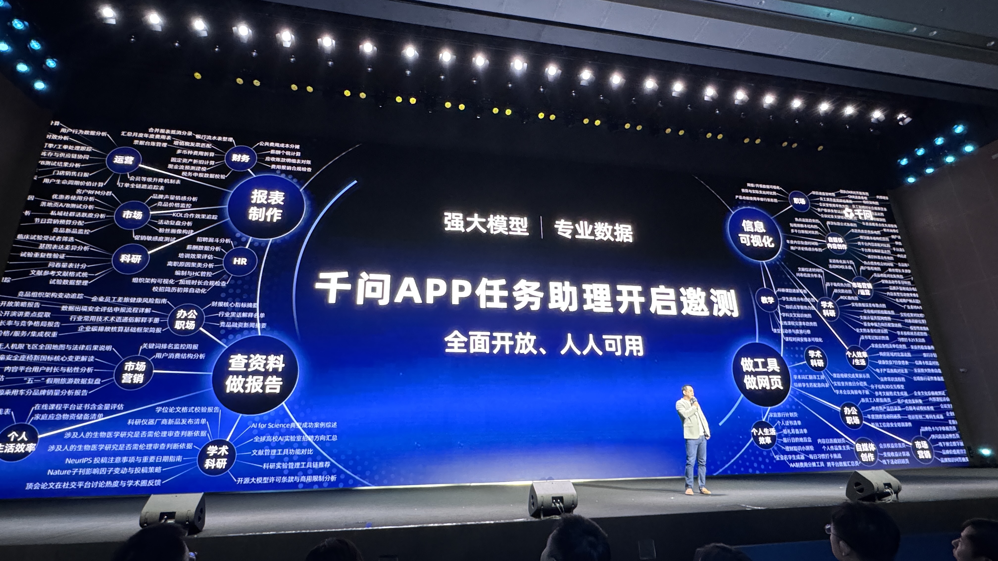 今天，阿里园区被AI点的奶茶包围了