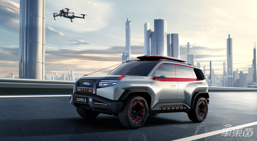 583硬派家族+SUPER 9跑车，方程豹全家桶亮相，献礼比亚迪30周年