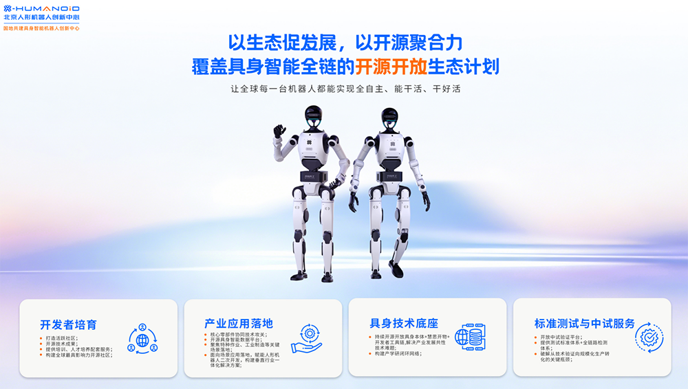 北京人形发布开源开放生态计划,打造具身智能生态标杆