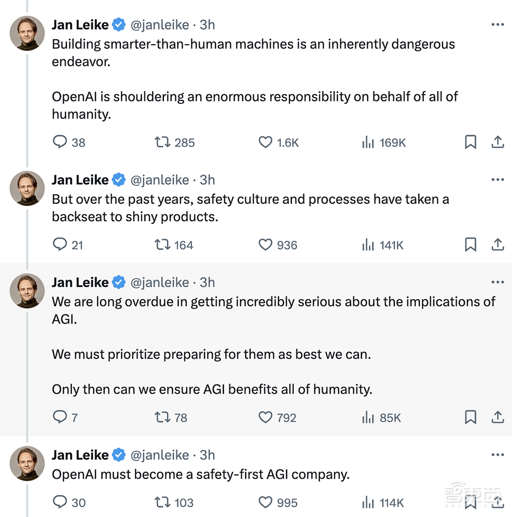 曝OpenAI超级对齐团队解散!