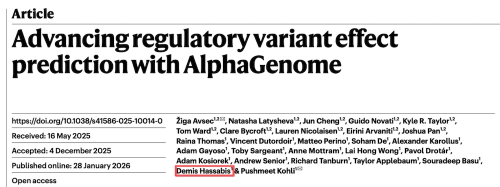 历史性一刻！人类基因密码被谷歌AI破解，DeepMind新作登Nature