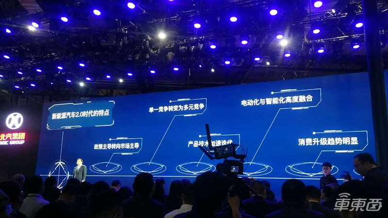 北汽新能源EX3 12.39万起售  NEDC续航501公里配10项ADAS