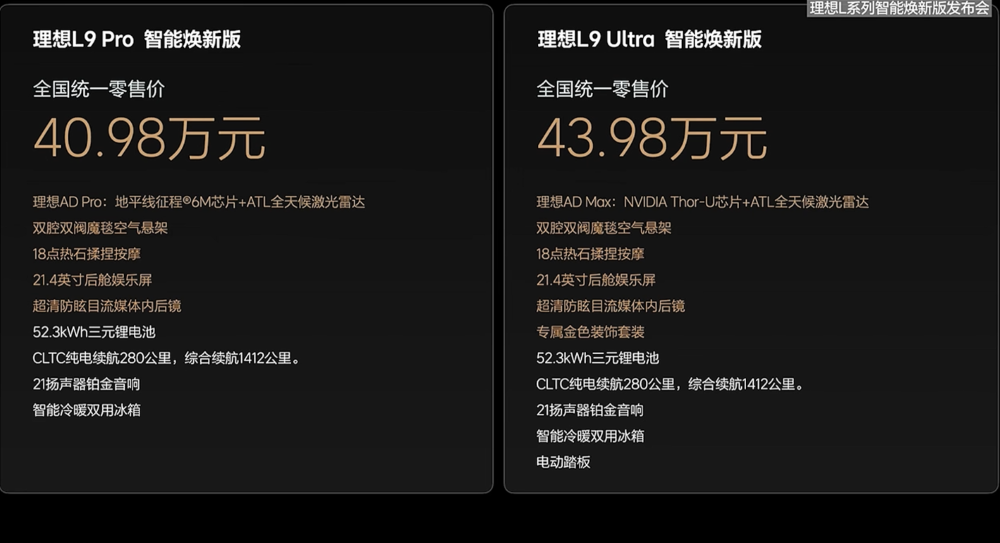 理想新车打折卖?3年免息超4万权益,激光雷达、Thor-U都配上了