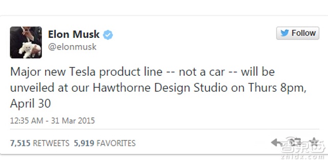 主角不是汽车 特拉斯月底推大容量家用电池