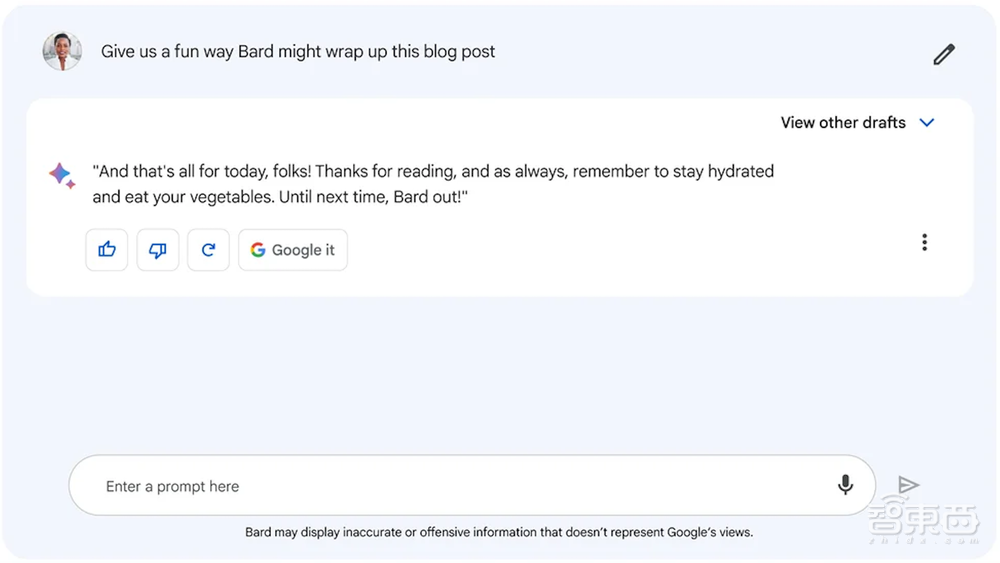 谷歌Bard开放测试!只懂英文、不会编程,一次性给多种答案