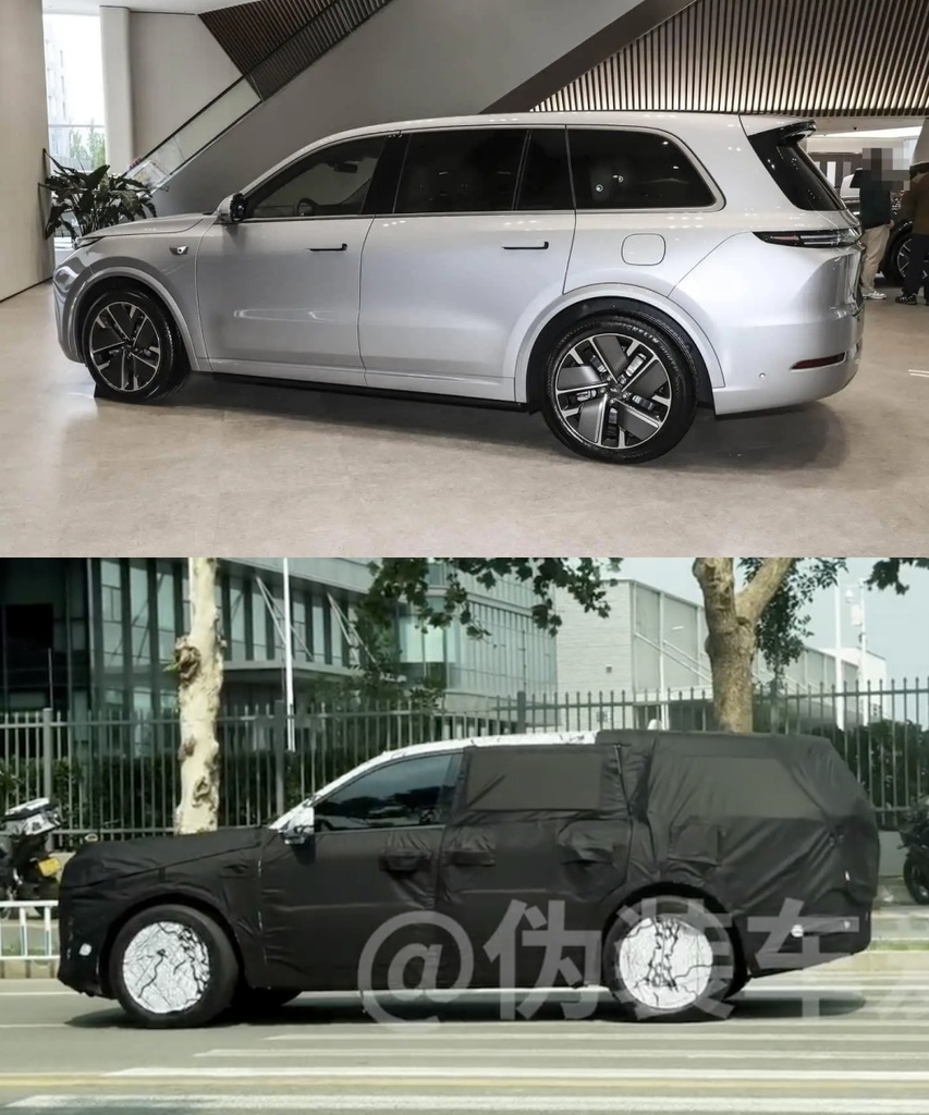 疑似理想L9改款谍照曝光：尾部变化最大，或今明两年内上市