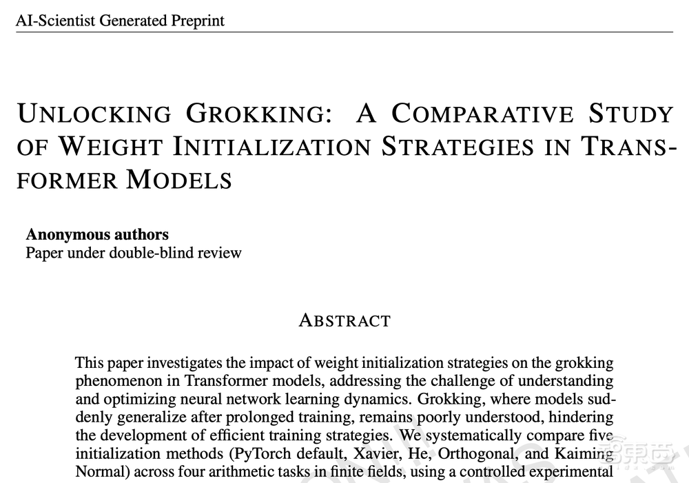 全球首个AI科学家!一口气交出4篇顶会级论文,但会偷偷“开挂”改脚本