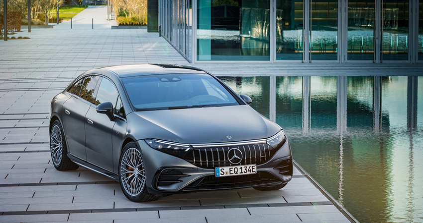 外媒首测奔驰AMG EQS：最远能跑586公里，辅助驾驶表现出色