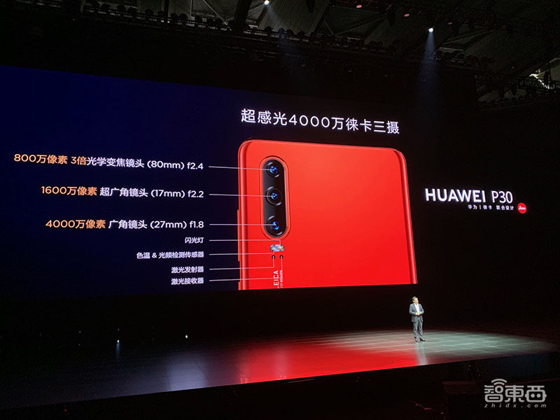 华为首款潜望镜头变焦手机P30 Pro国行开售,5488元起