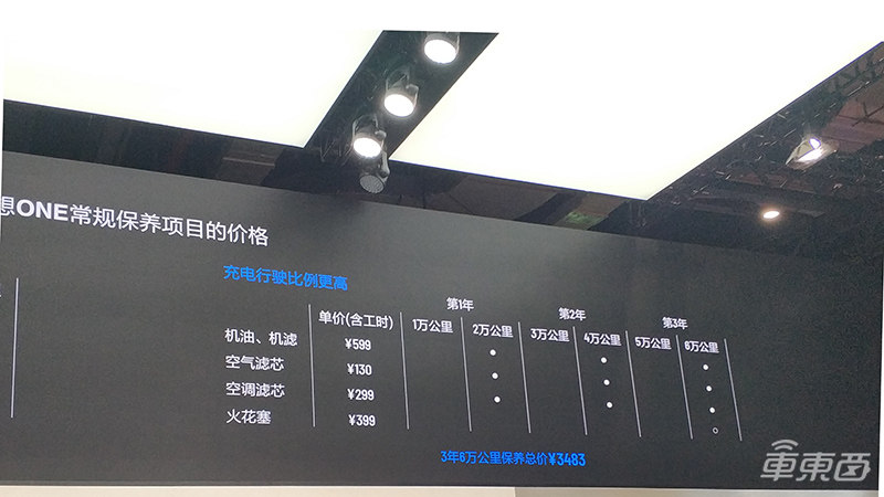 理想ONE上海车展首次公开亮相 今年第四季度开始交付