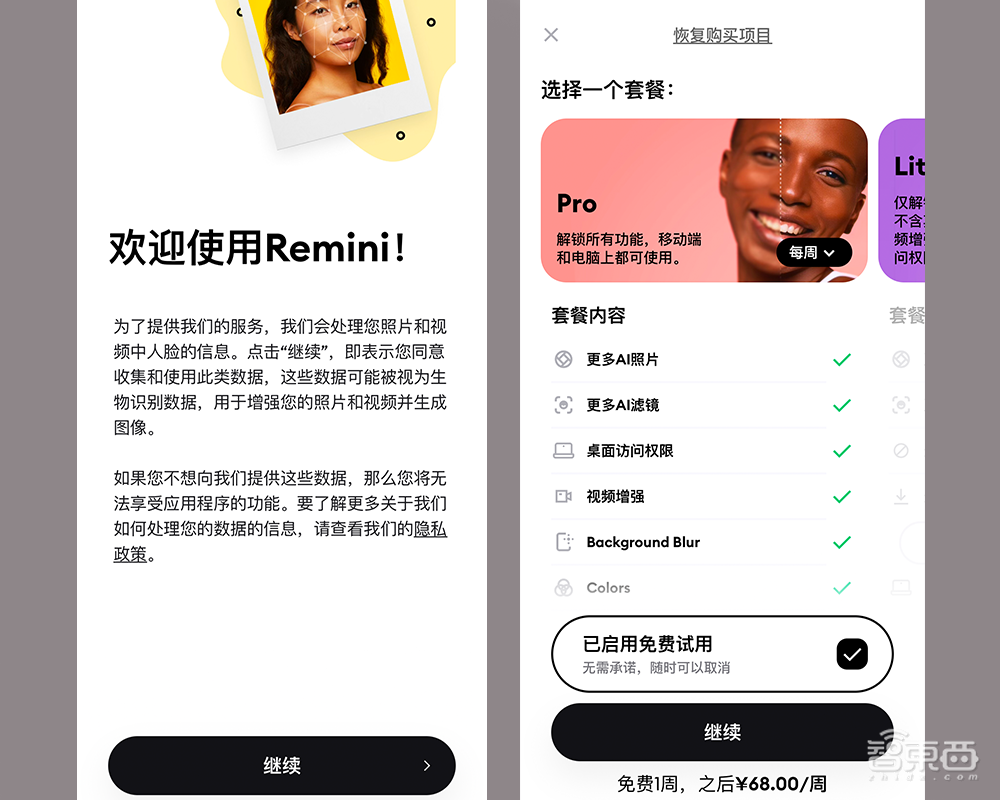 史上最丑AI生图爆火!成了赚钱好生意,Remini玩法解读