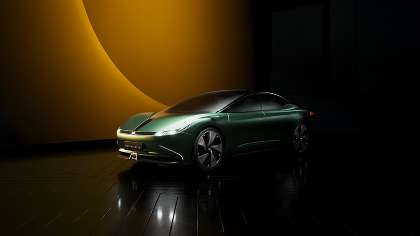 威马亮出800公里续航概念轿车！CEO现场唱Rap讨好年轻人