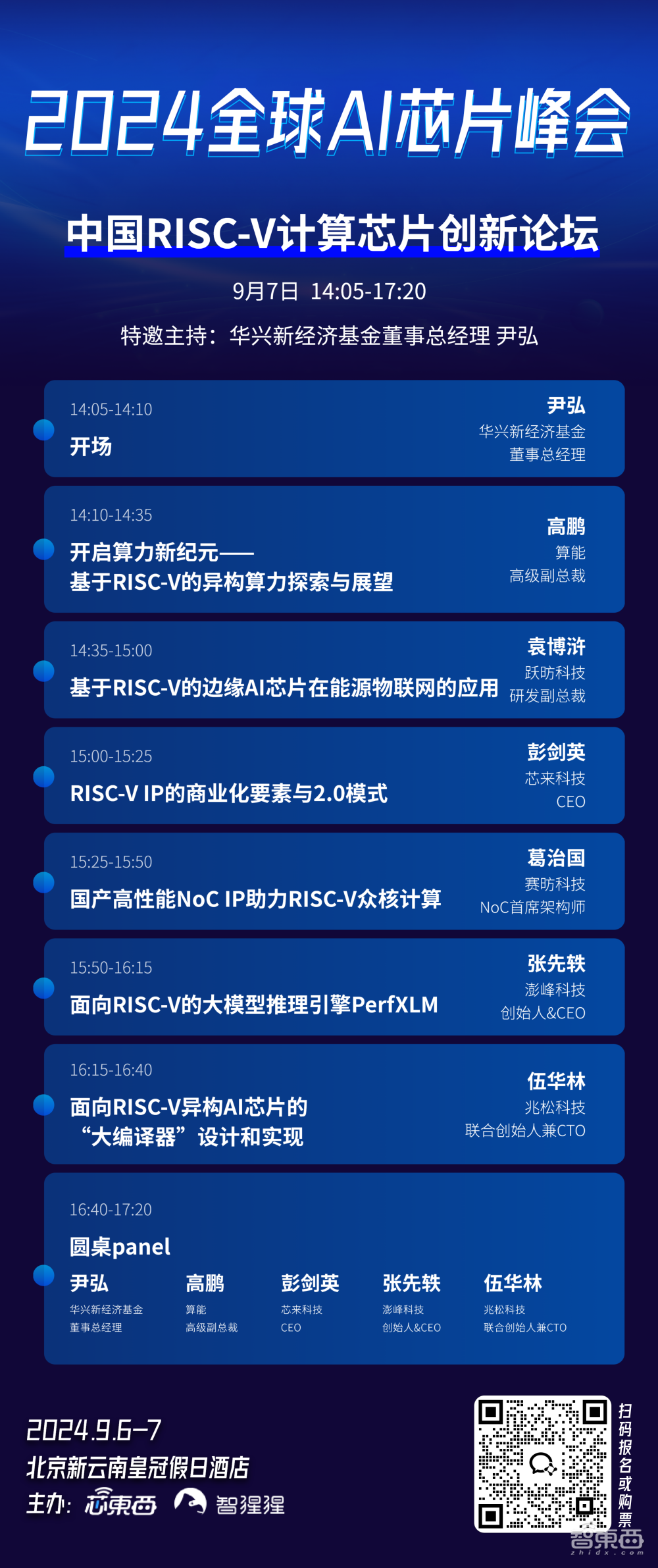 异构算力、AI芯片、IP商业化、NoC、推理引擎、编译器全覆盖！中国RISC-V计算芯片创新论坛议程揭晓