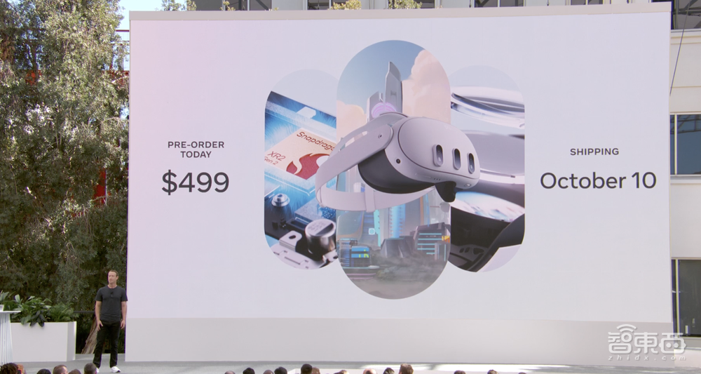 Meta首款MR头显登场,苹果价格的1/7!小扎要让38亿人用上大模型