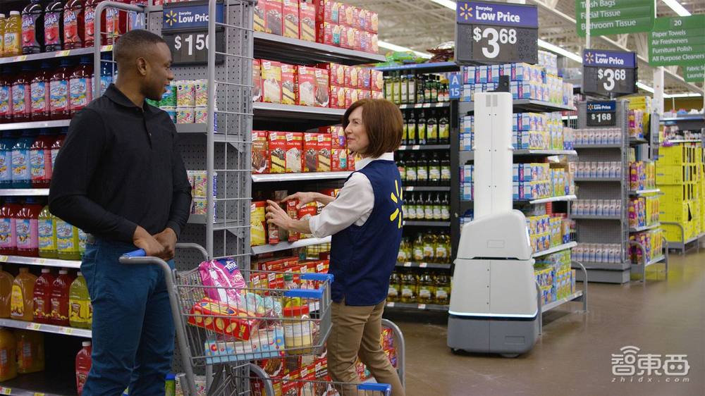 沃尔玛再添650家“机器人商店”，未来零售业一半岗位将被机器取代