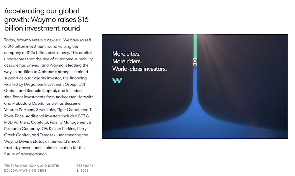 1111亿！自动驾驶史上最大融资诞生