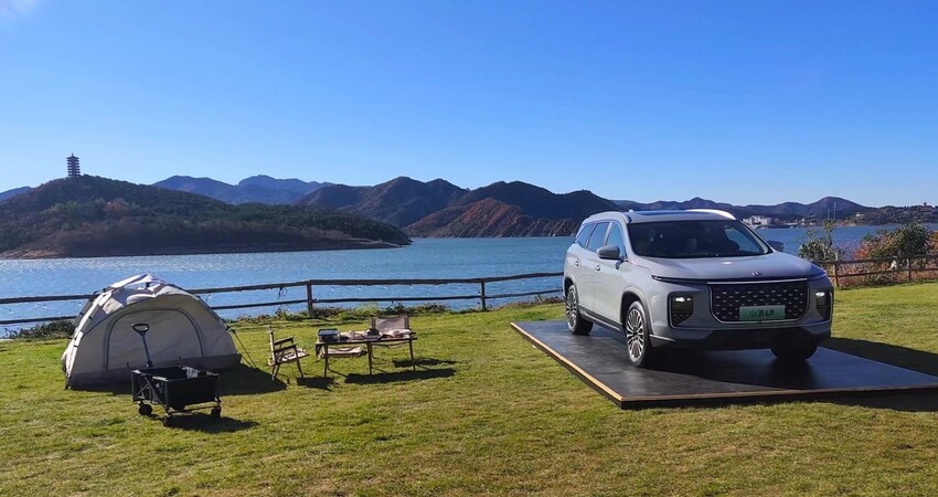 捷途山海L9静态体验:标配8155芯片,空间表现良好
