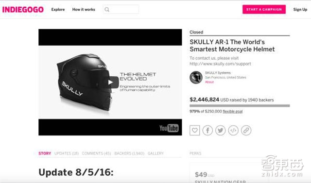 花2000到看脱衣舞女郎 深扒烧了1.5亿元的“钢铁侠AR头盔”Skully是咋黄的