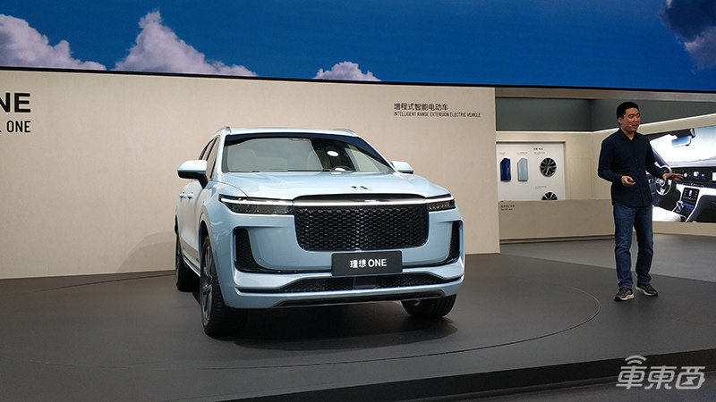 理想ONE上海车展首次公开亮相 今年第四季度开始交付
