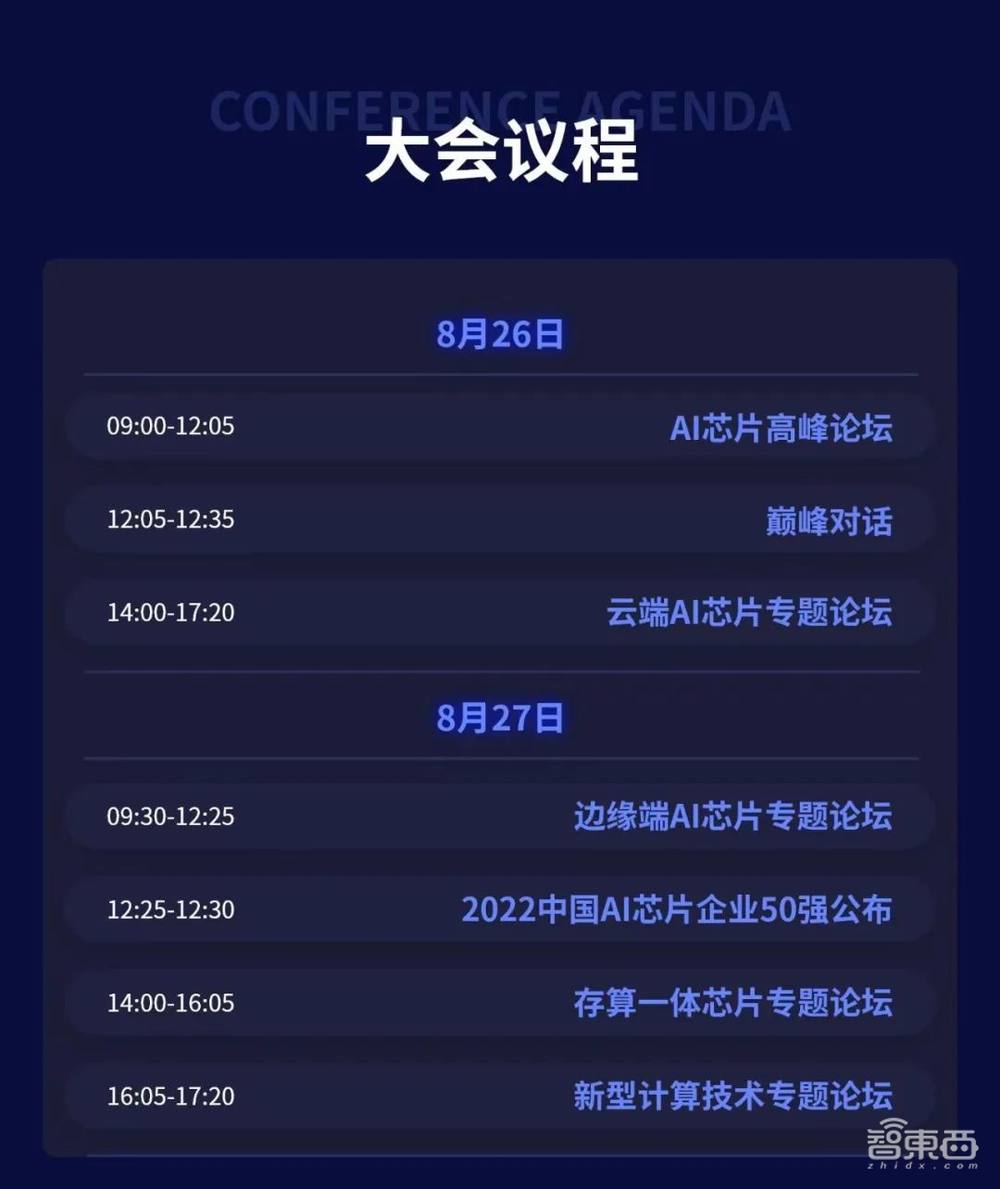 北大集成电路学院院长领衔,清华系类脑团队参与!年度AI芯片盛会三批嘉宾揭晓