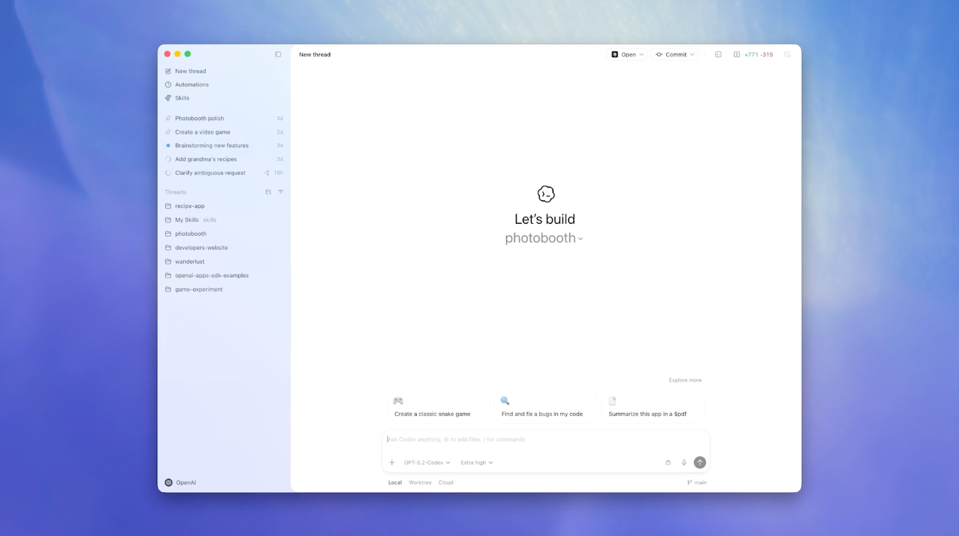 免費(fèi)！OpenAI深夜送福利，發(fā)Codex應(yīng)用，指揮多智能體干活