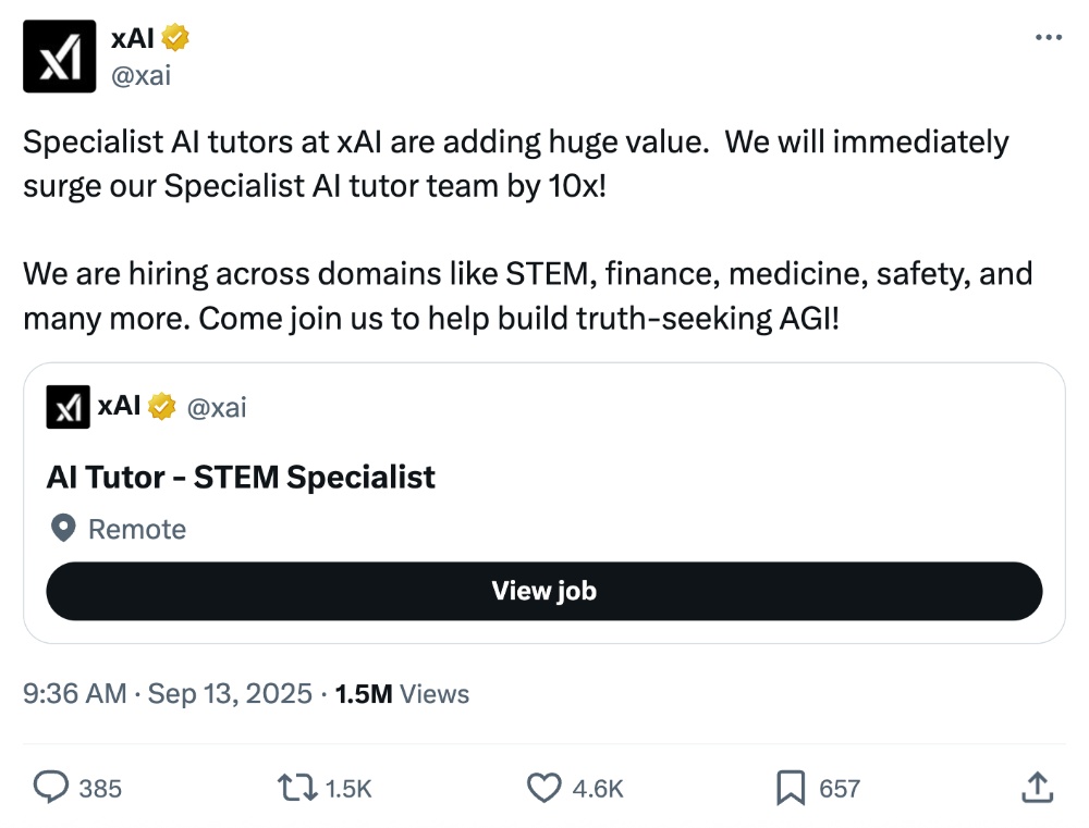 马斯克突袭挥刀,曝xAI最大部门1/3员工一夜被裁