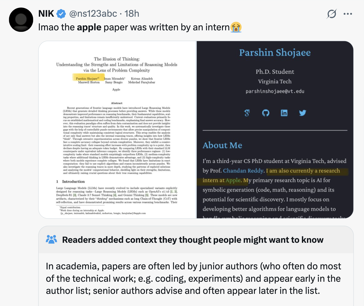 苹果AI“暴论”震动AI圈!DeepSeek、Claude等热门大模型只是死记的模式机器?