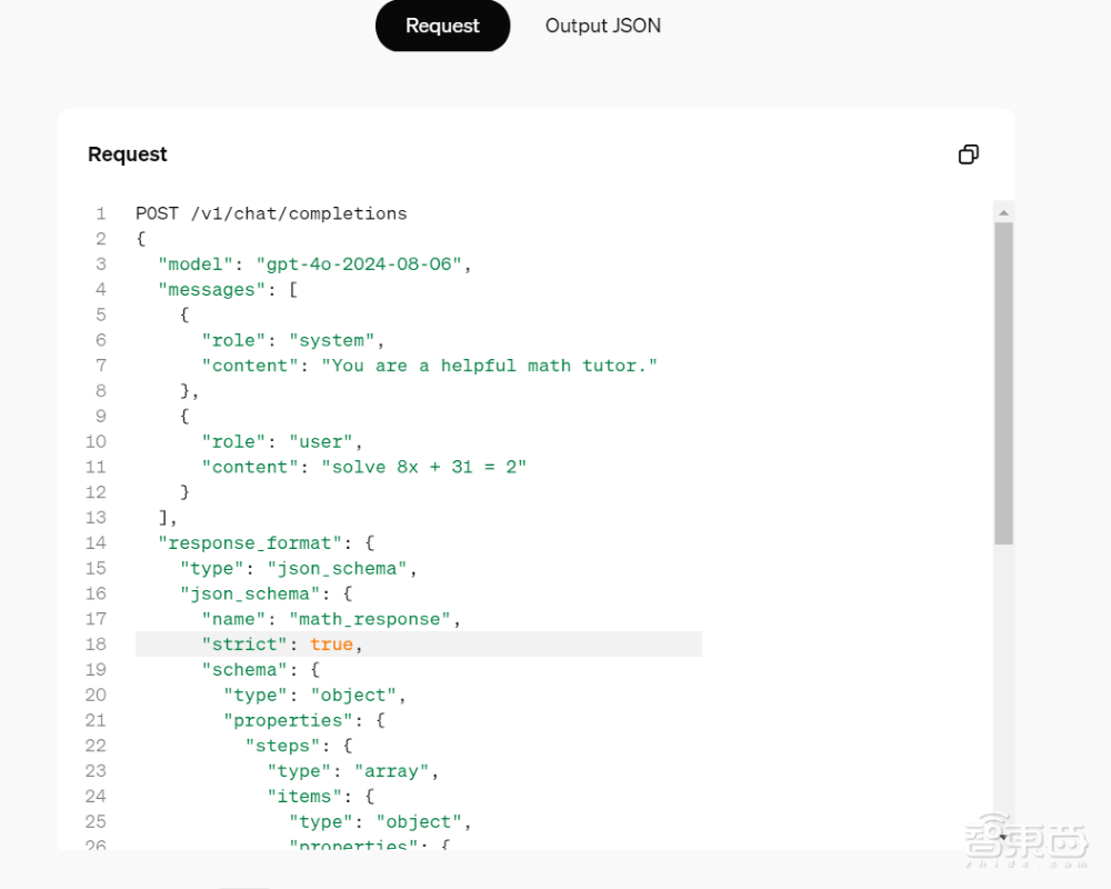 OpenAI开发者福音! API上线结构化输出功能,新版GPT-4o响应达100%满分