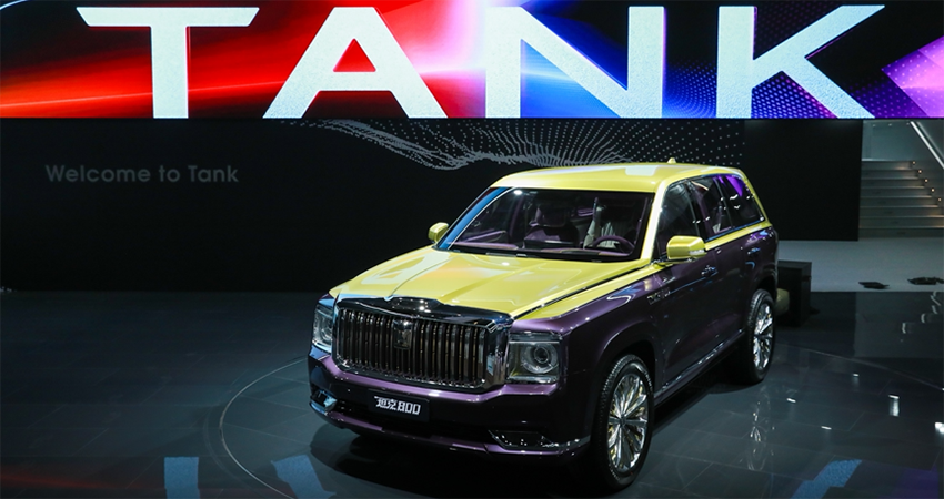 坦克品牌独立发展，首发两大新车系T700、T800