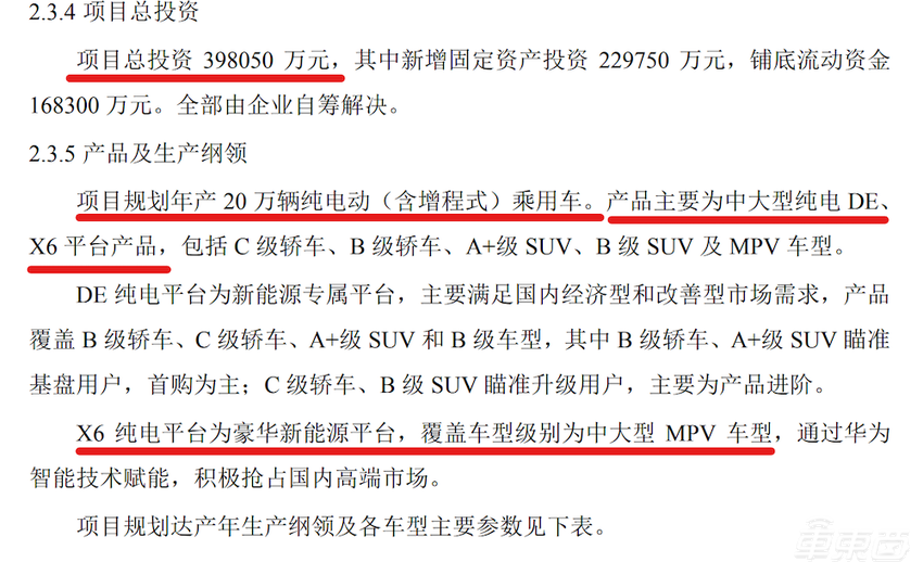 江淮汽车董事长：与华为合作车型明年上半年上市，价格在百万区间