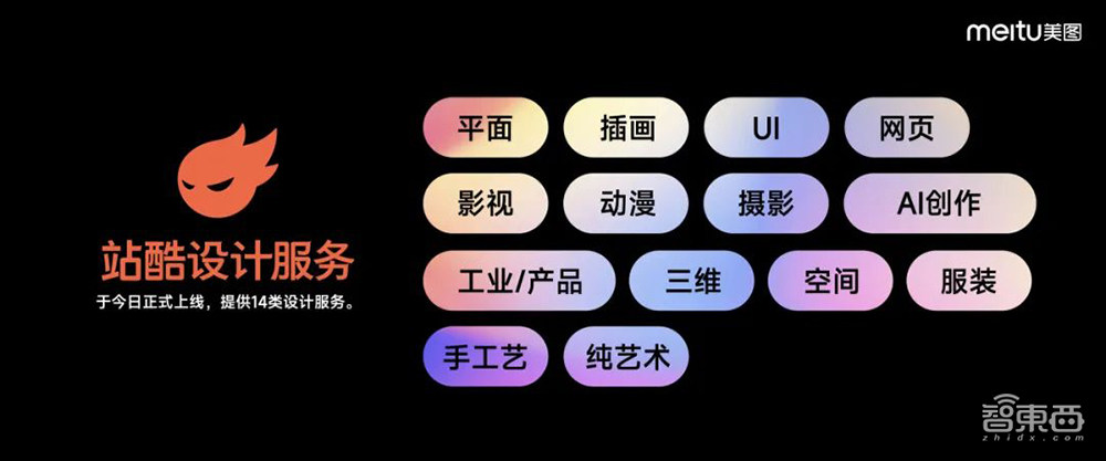 能落地的AI视频产品来了！分分钟创作AI短片，自带配音和音效，美图奇想大模型V5发布