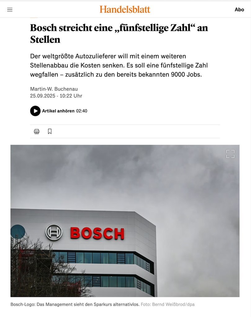 再裁1.3万人！全球最大汽车供应链企业扛不住了，此前已裁9000人