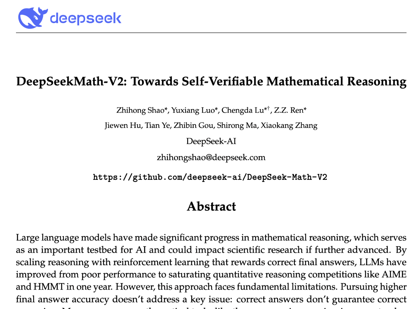 刚刚，DeepSeek开源新模型，拿下奥数证明题冠军