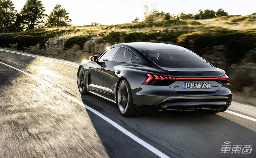 奥迪纯电轿跑发布！和保时捷配方一样便宜20万，进入3秒俱乐部
