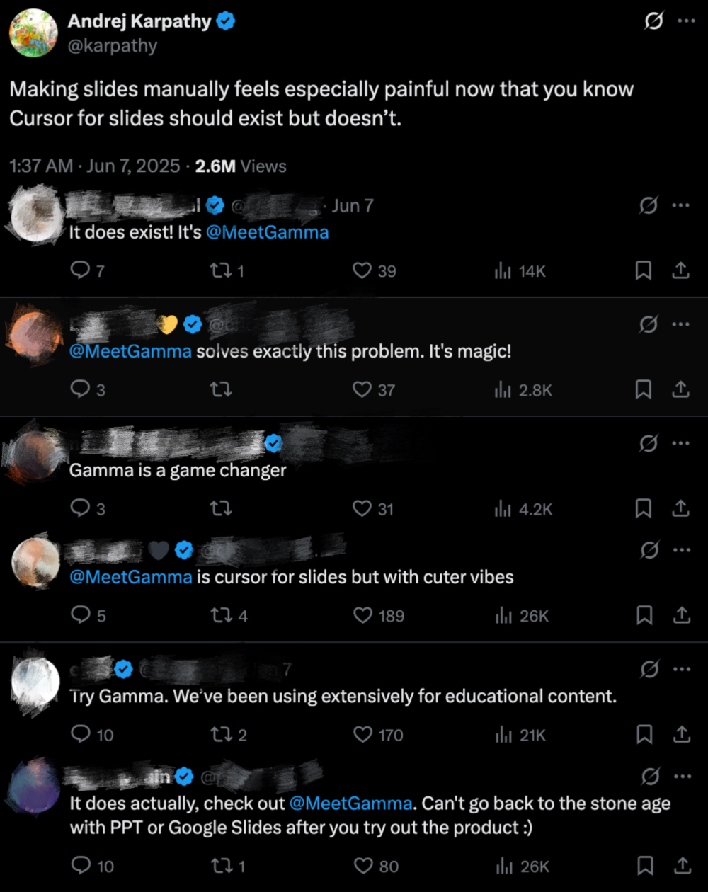 网友推荐给AI大神卡帕西的AI PPT产品,能写、能画、还能帮忙润色,一手体验来了