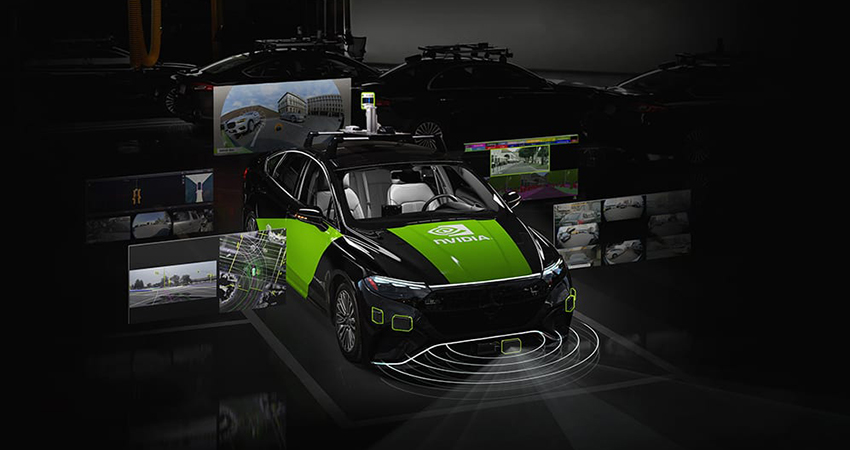 端到端成为自动驾驶必争之地，英伟达打出训练感知决策组合拳