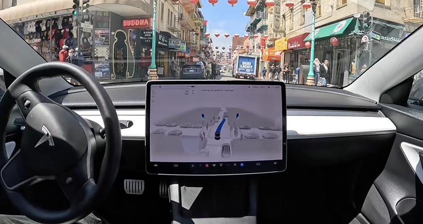 特斯拉完全自动驾驶即将入华！支持高速和城市NOA，详解中文说明书