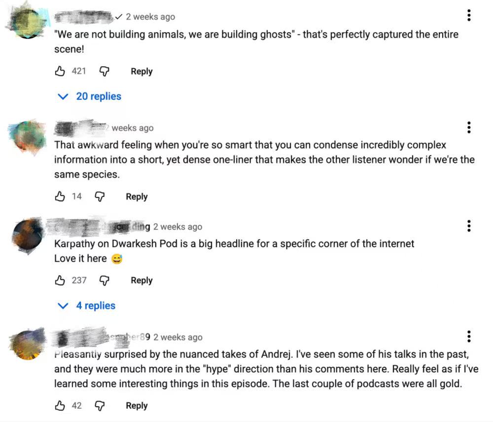 AI大神卡帕西3萬字訪談：AI是 “數(shù)字幽靈”，智能體好用還要10年