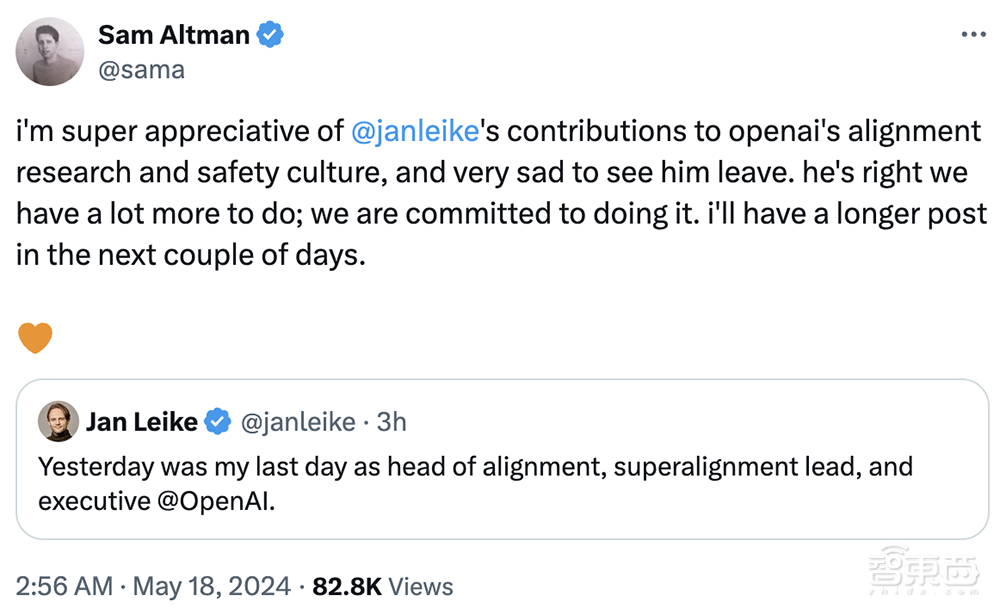 曝OpenAI超级对齐团队解散！