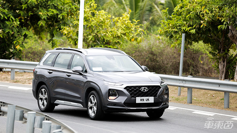 百度车载系统+L2级自动驾驶 三亚试驾第四代现代胜达