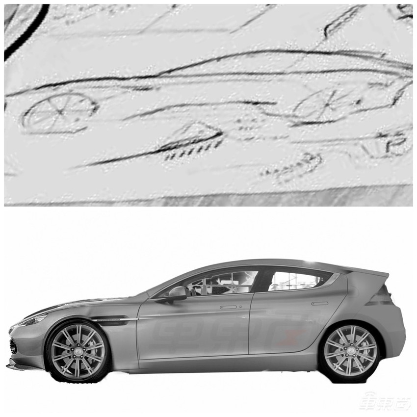 百度家的电动车,大概长这样